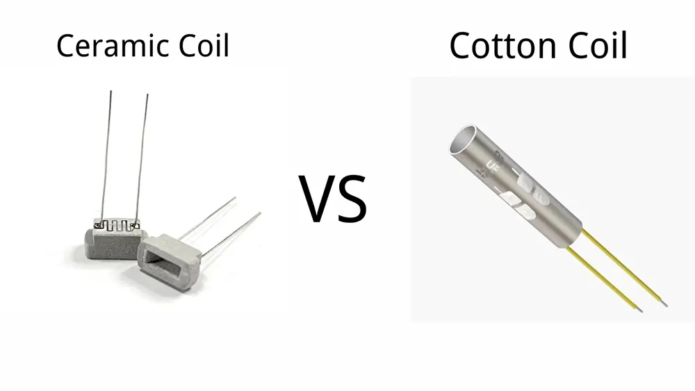 Cotton vs. Ceramic Coils in E-Cigarette