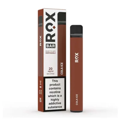 Rox Bar Disposable Vape Pen 600 Puffs 20mg Nicotine 500mAh Battery