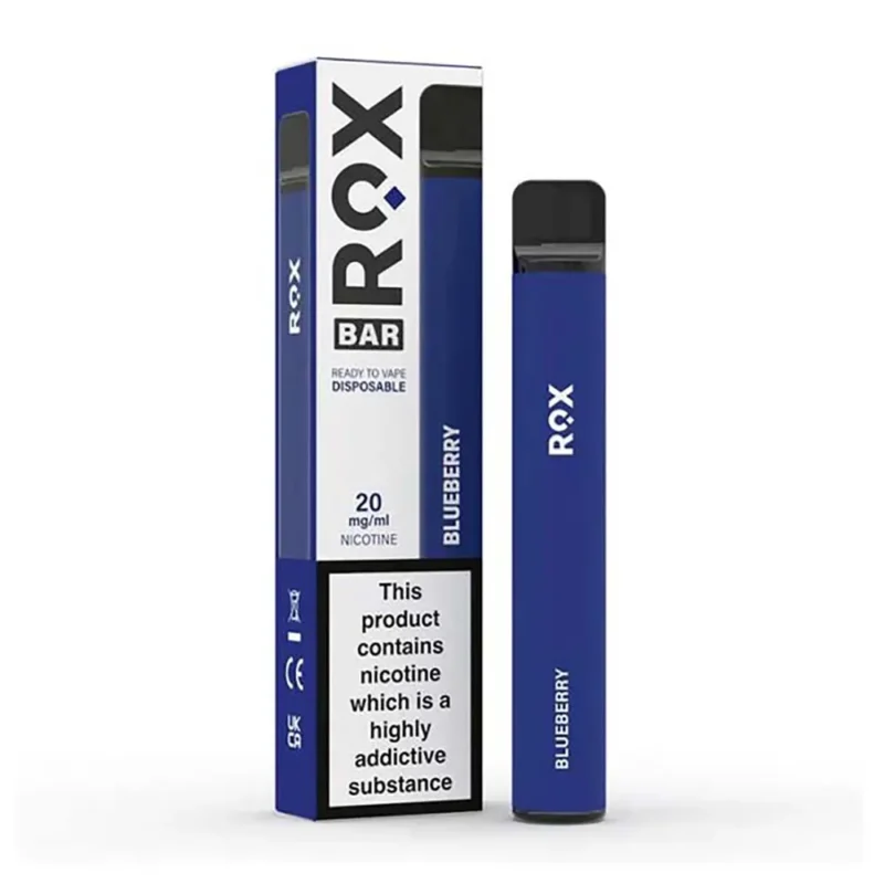 Rox Bar Disposable Vape Pen 600 Puffs 20mg Nicotine 500mAh Battery