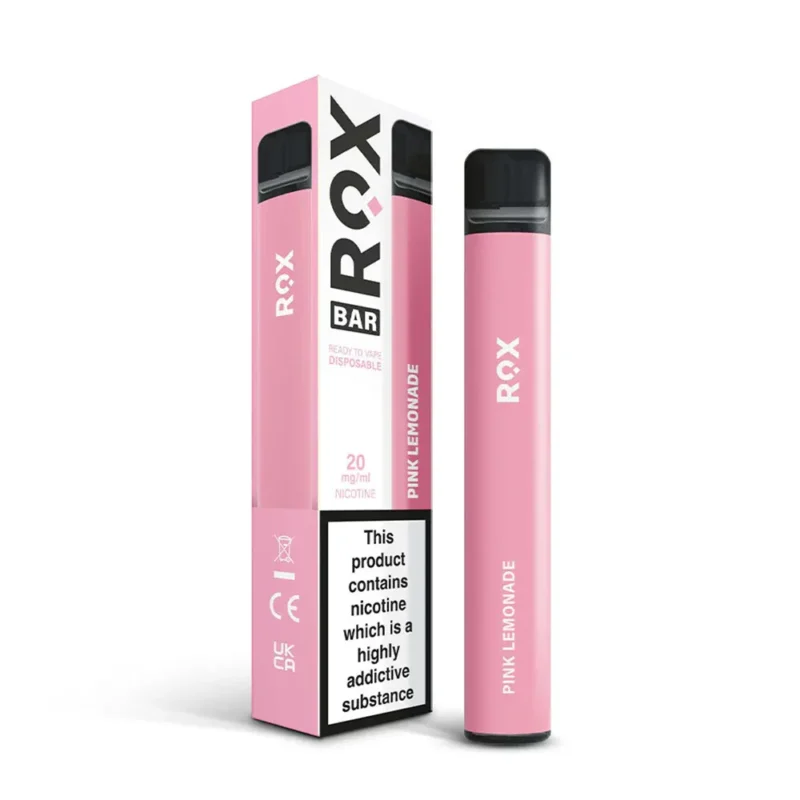 Rox Bar Disposable Vape Pen 600 Puffs 20mg Nicotine 500mAh Battery