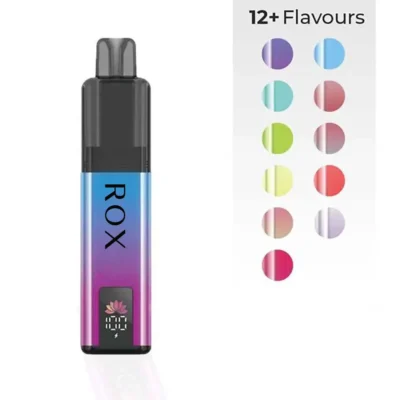 TPD-Compliant 6000 Puffs Vape 2+10mL Dual Tank 850mAh Battery 20mg Nicotine