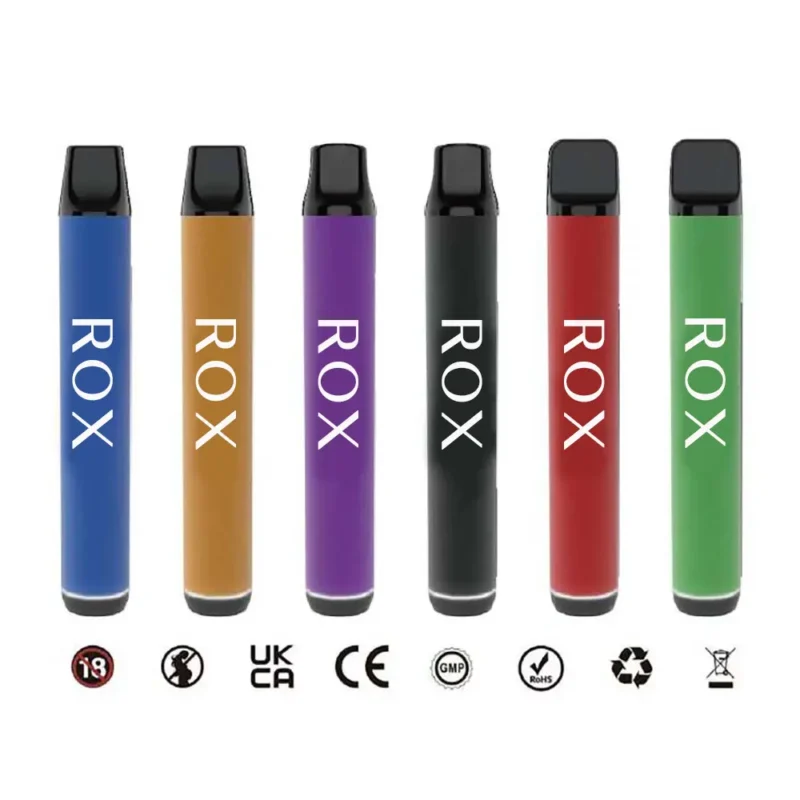 TPD Compliant Replaceable Vape Pod System 600 Puffs 2ML E-liquid 500mAh Battery 1.6Ω Mesh Coil